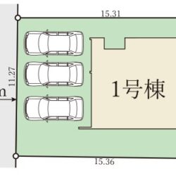 建物配置図です