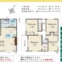 間取 ４LDK＋駐車場並列３台